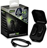 Pocket-Sized Power Shure MoveMic Two Wireless Lavalier Microphone Set